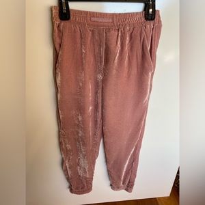 💎 Marella pink Crushed Velvet trousers